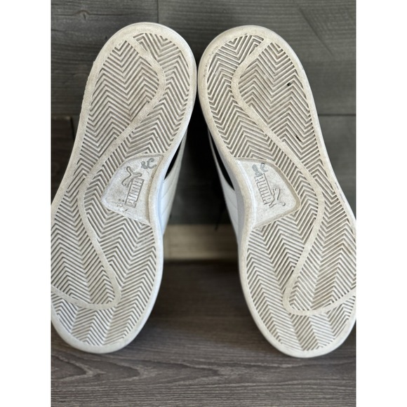 Size 9.5 - PUMA Suede Classic 21 Black & White - Picture 8 of 9